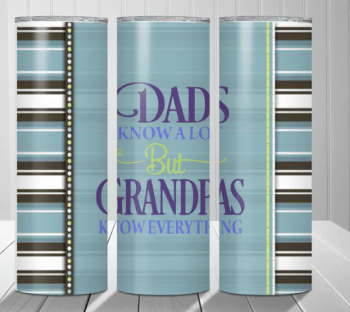 20oz Insulated Skinny Tumbler - Dads/Grandpas